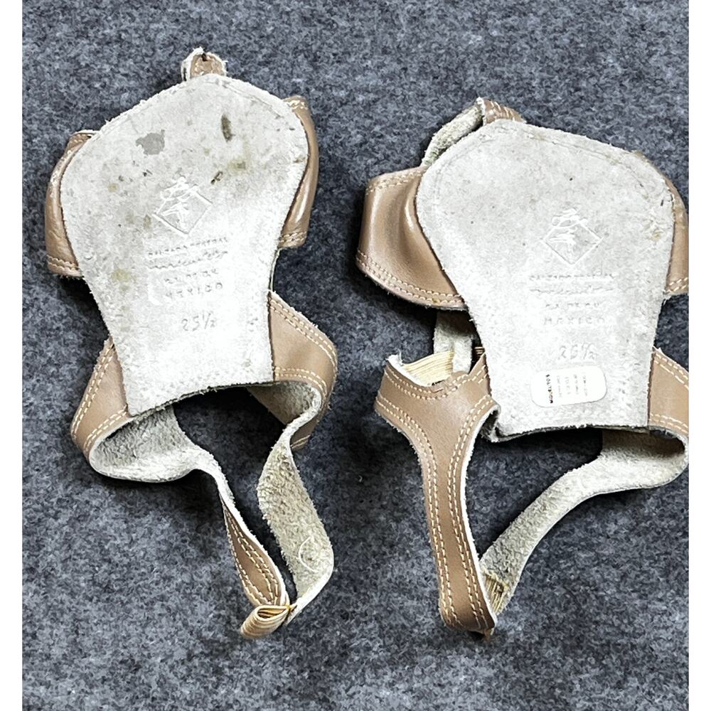 Miguelito's Calzado Teatral Lyrical Dance Sandals PreOwned size 25.5 (US size 9) - Picture 3 of 9